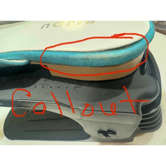 Bijou Blue Suede Leather Mules – Size 8M - Picture 8 of 11